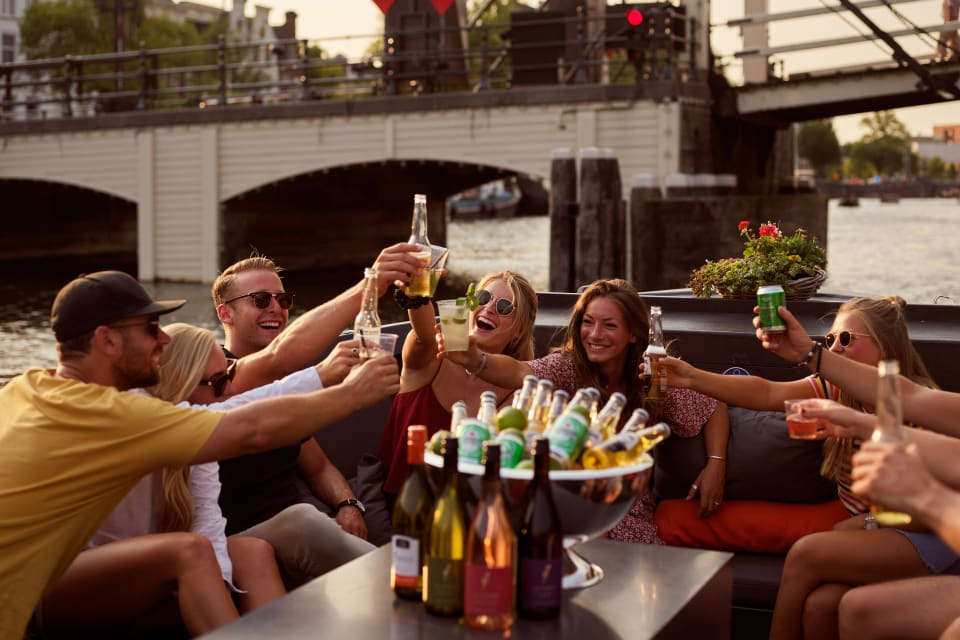 Exclusive Canal Cruise - Unlimited Drinks — Stag Do activity in Amsterdam