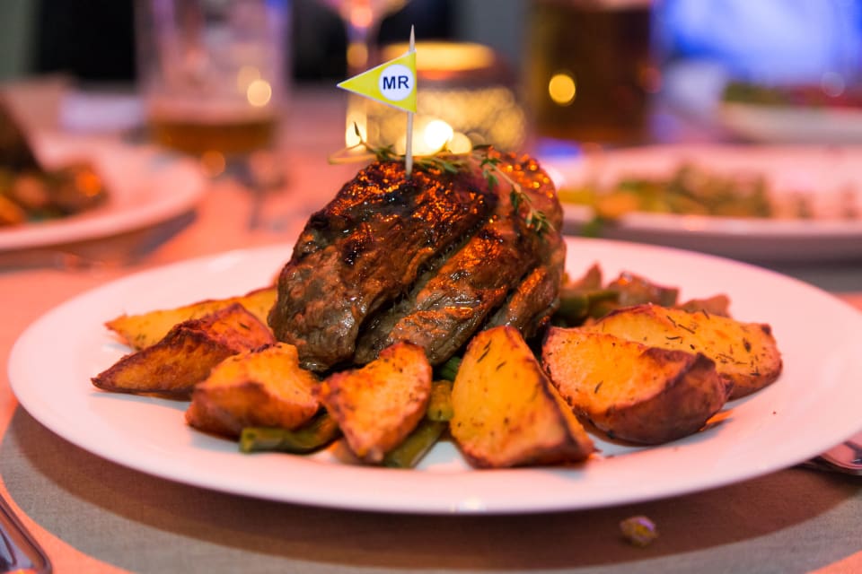 Steak Dinner - 3 Courses — Hen Do activity in Riga
