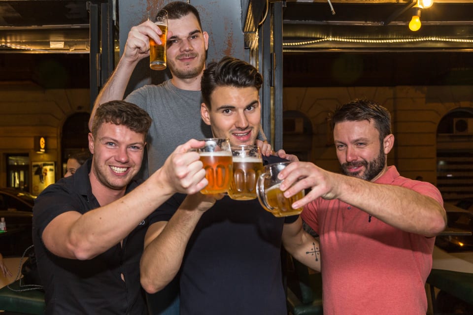 Guided Bar Crawl — Stag Do nightlife in Budapest