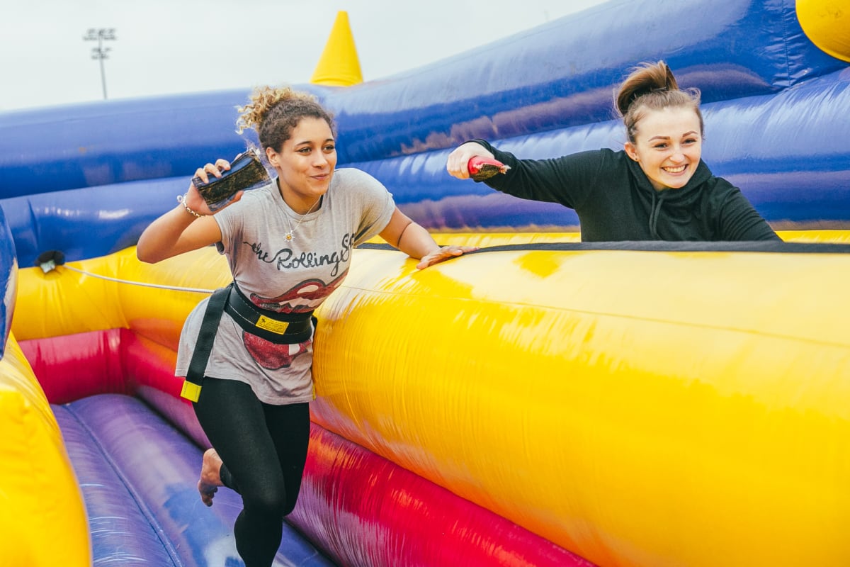 It's a Knockout, Knockout Games, Inflatable Games