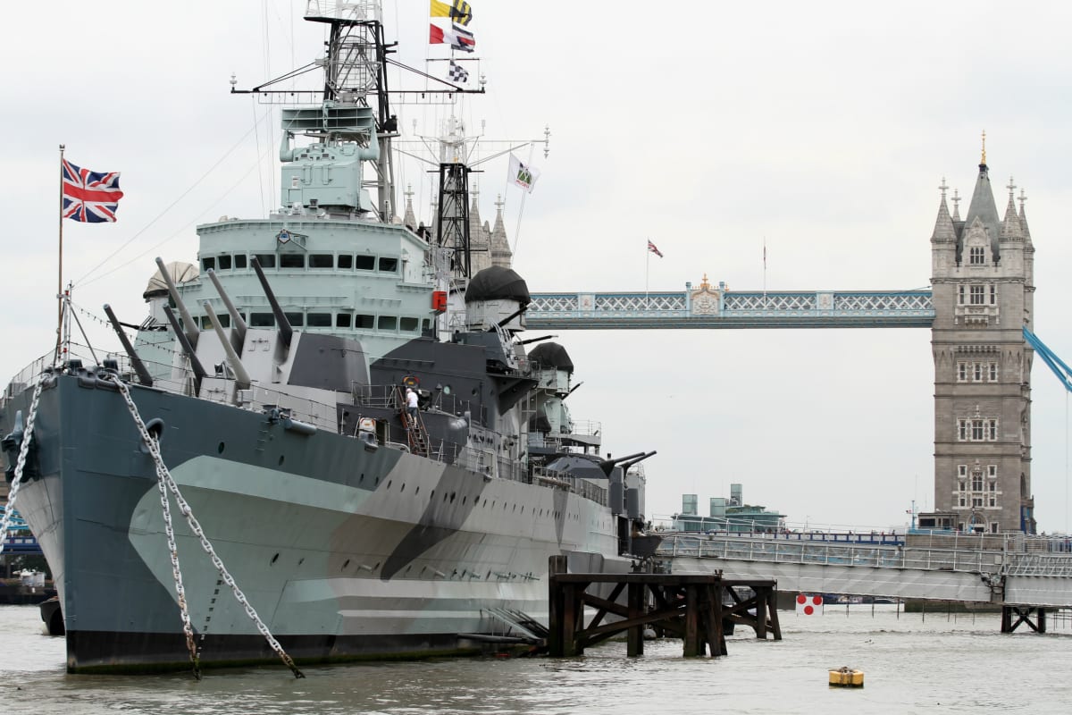 hms belfast - boat