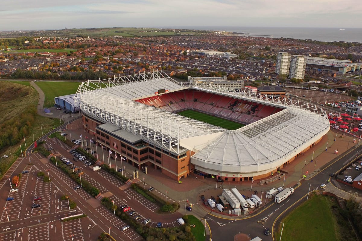 Stadium of light - exterior