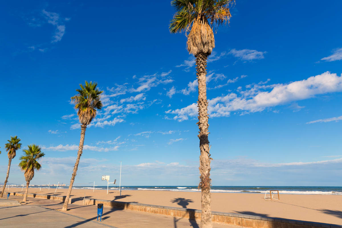 Patacona beach Valencia