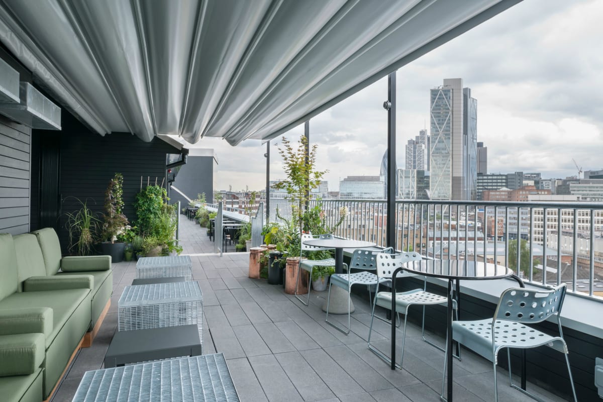 Ace Hotel Shoreditch - terrace