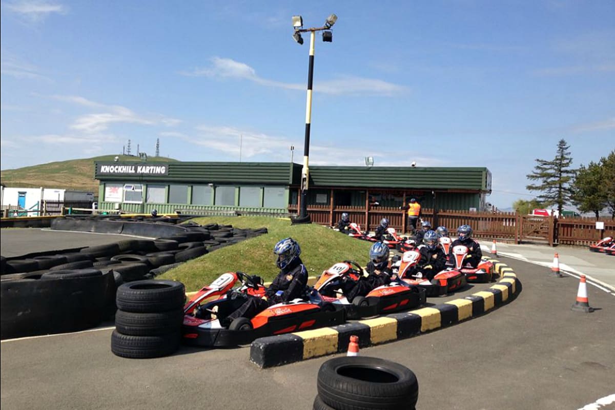 Knockhill racing circuit - exterior track