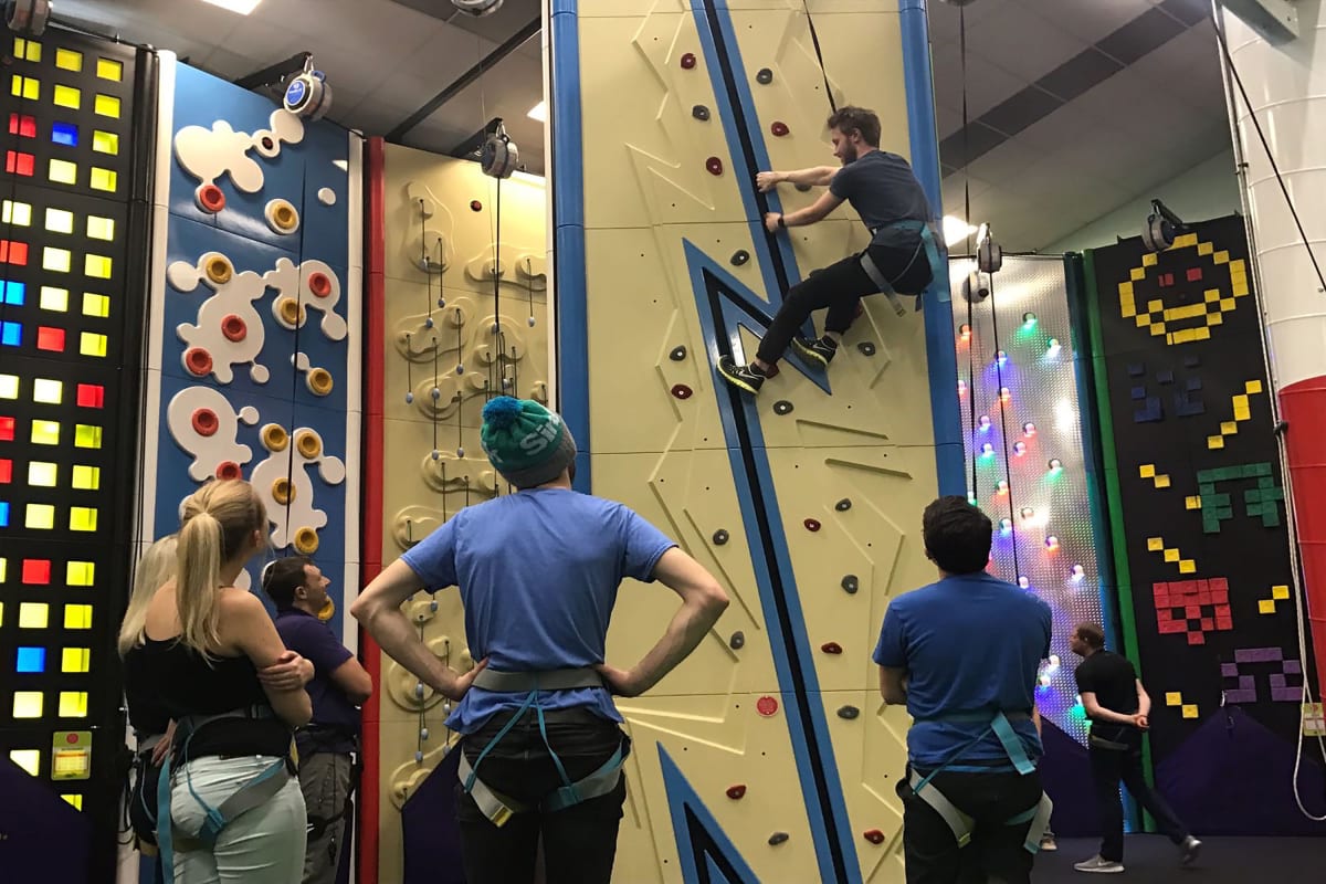 Climbing Experience Clip’n Climb Nottingham