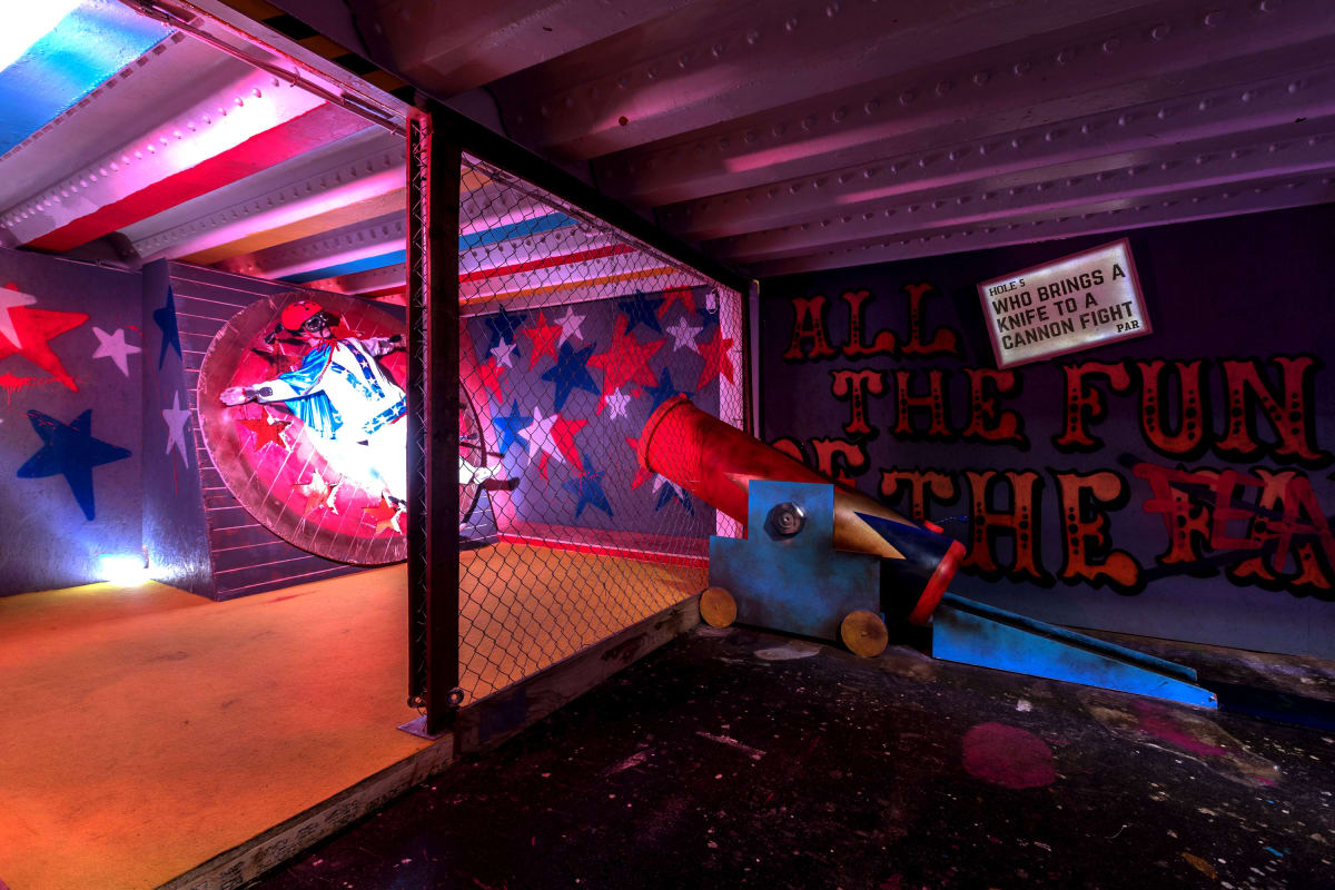 Crazy Gold Course, Junkyard Golf Club - Manchester