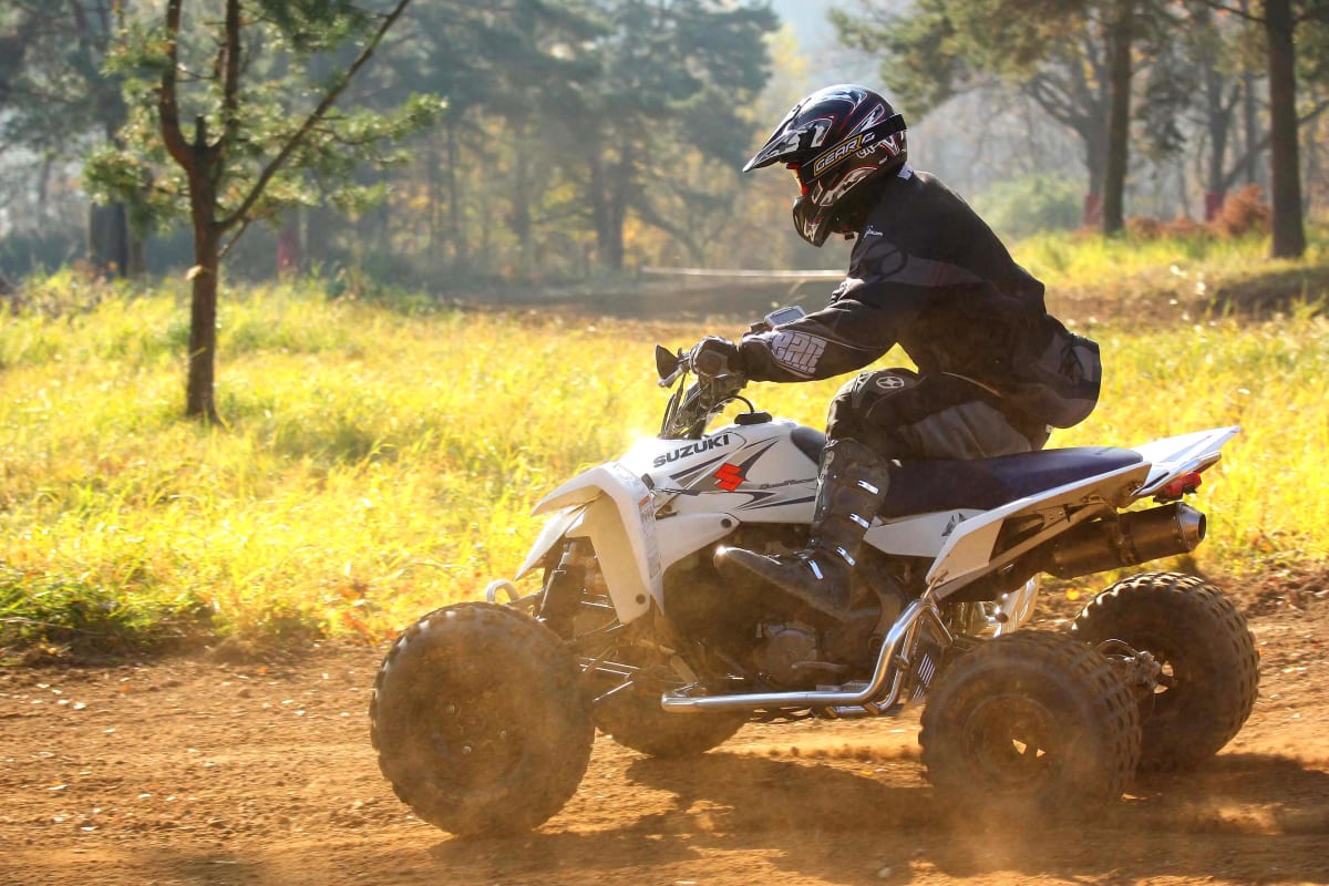 quad biking