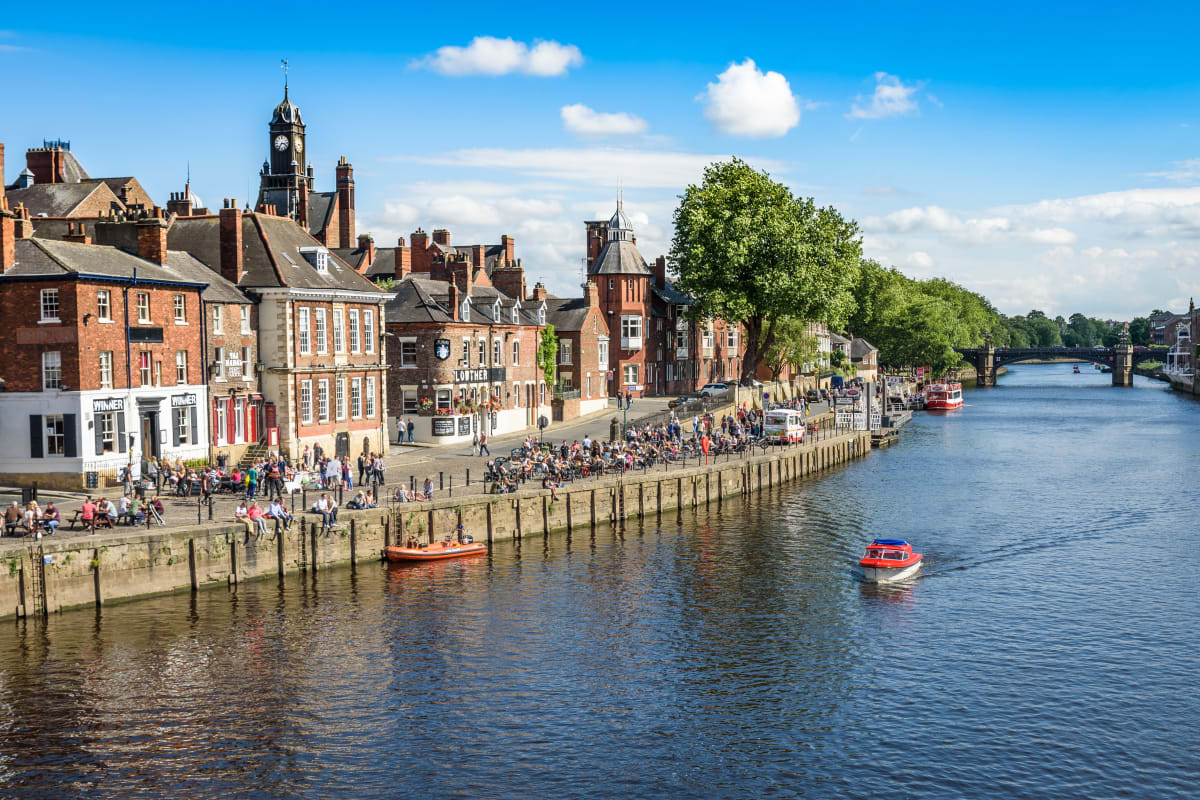 A view of York waterside