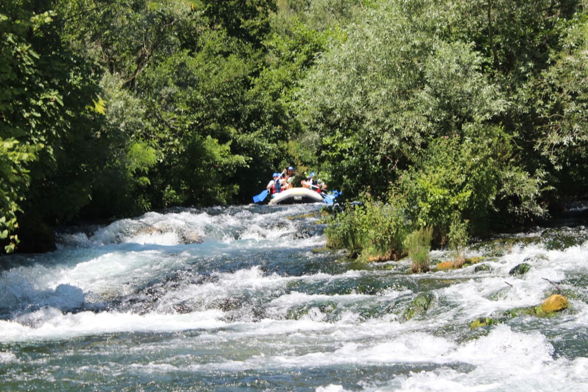 Rafting Cetina group rafting