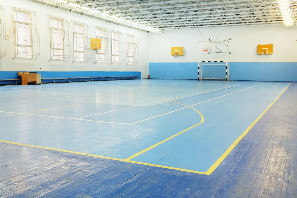 generic school gymfitness sports hall