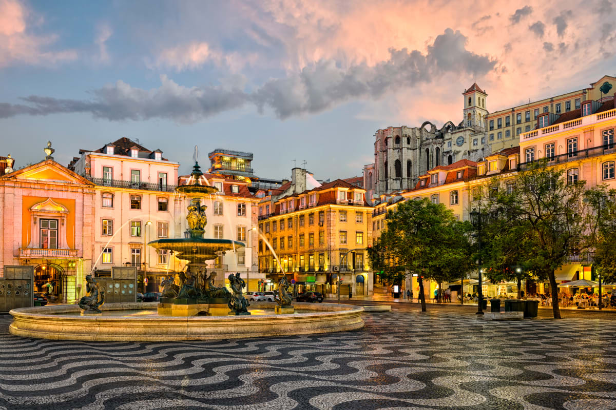 Rossio square