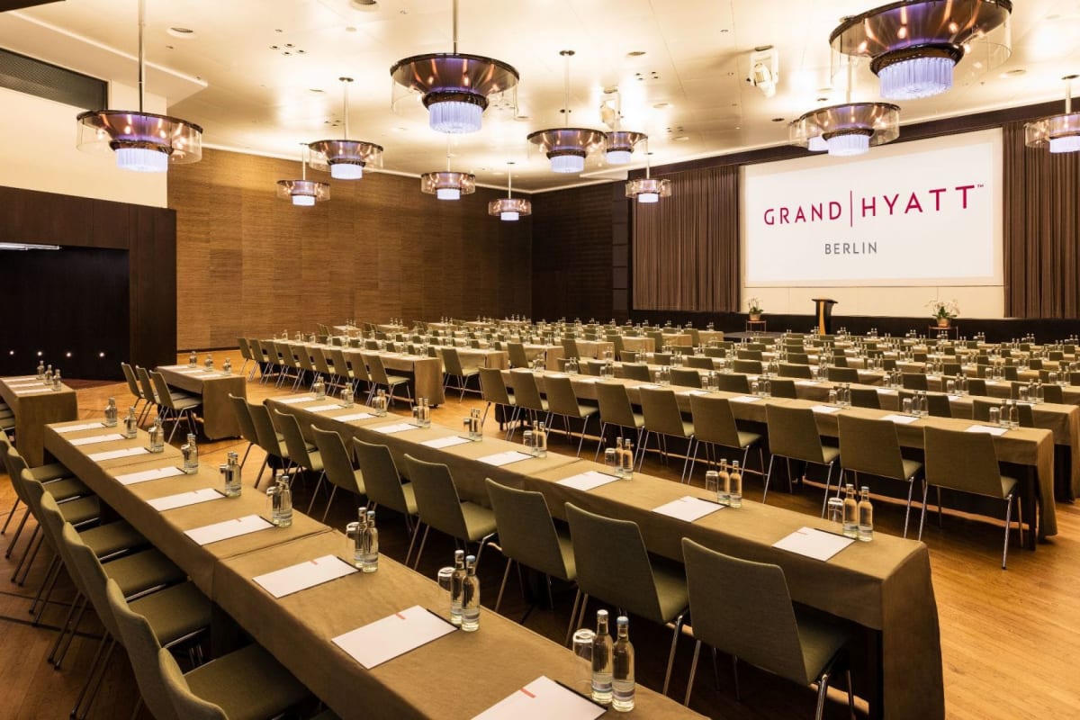 Grand Hyatt Berlin conference room