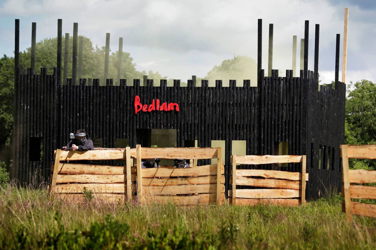 Bedlam Paintball castle various locations