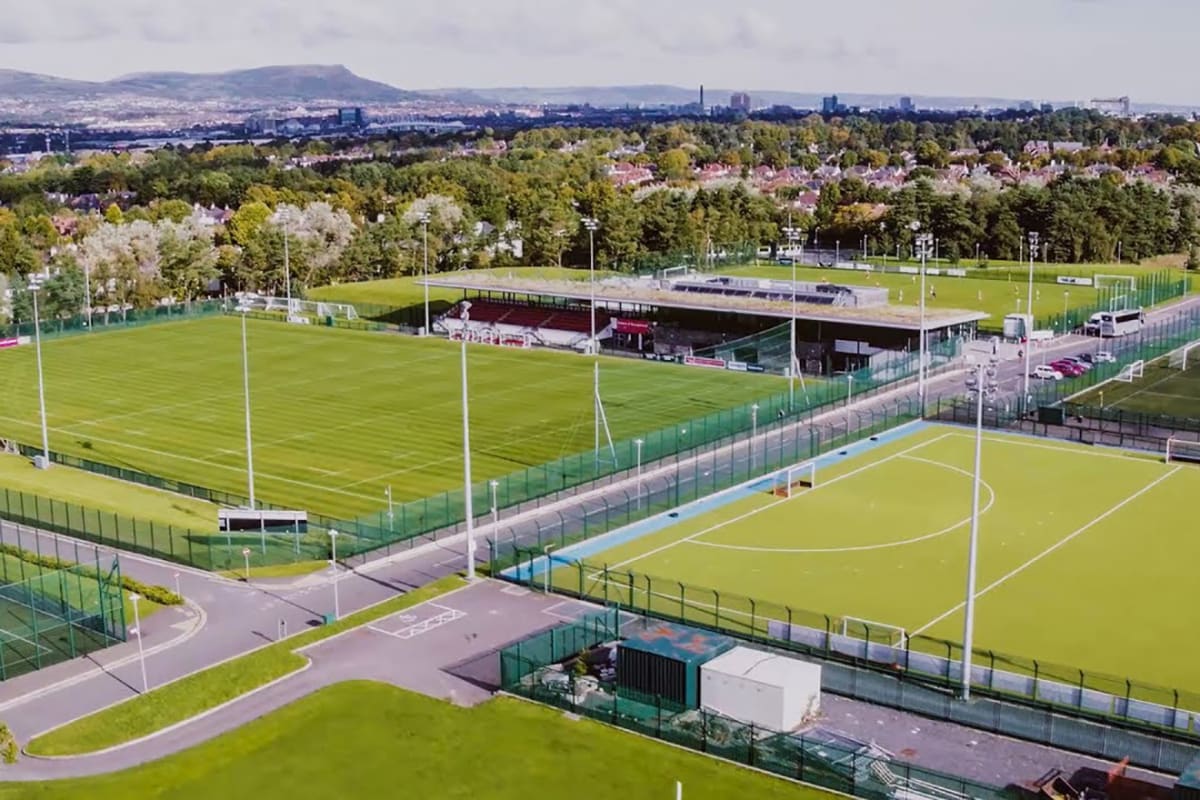 Queen's Sport arial view