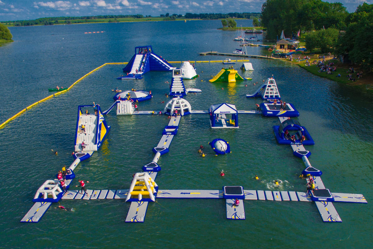 Aqua Park Rutland arial view