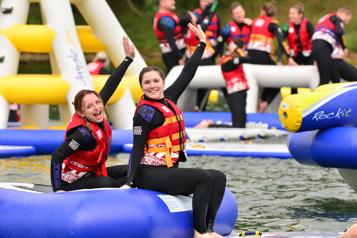 Aqua Park Rutland happy hens
