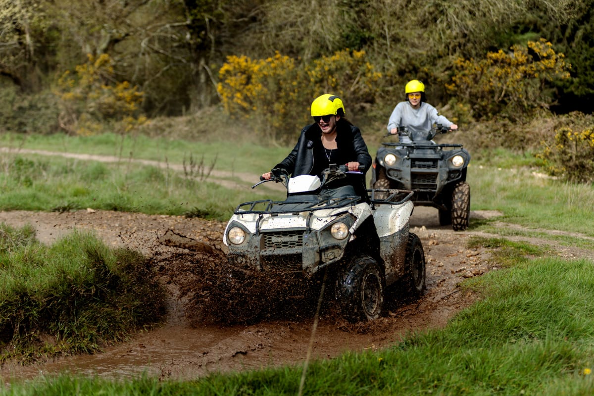 Max Event Quad Biking Hen Group Bournemouth FAM Trip CHILLISAUCE