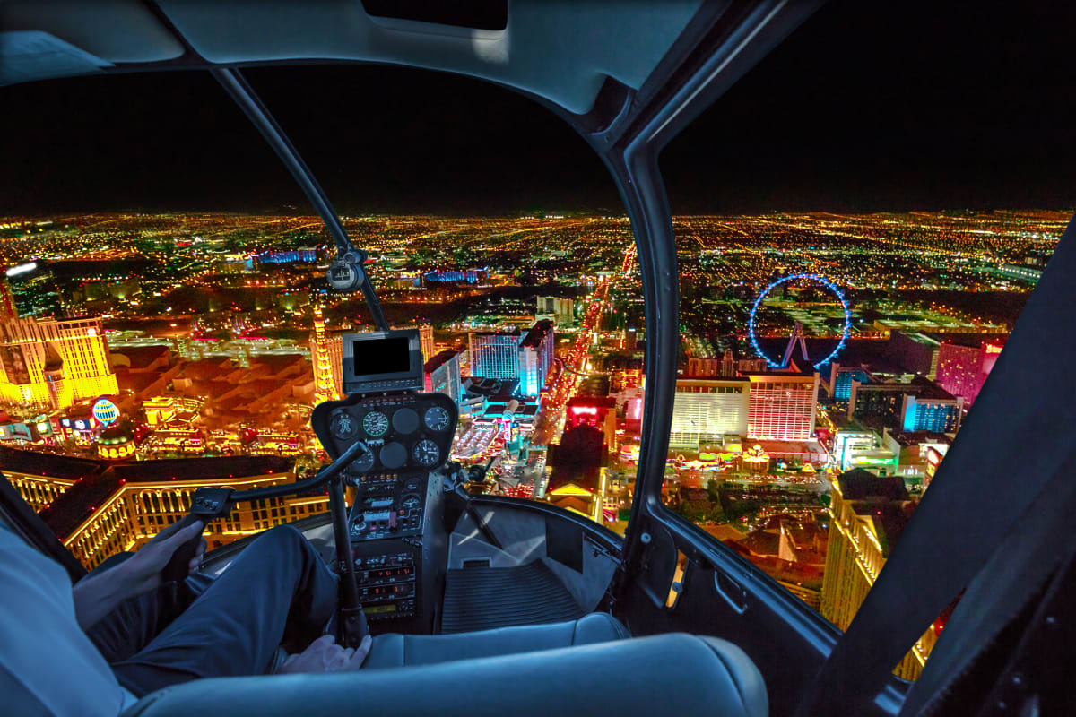 helicopter ride over las vegas