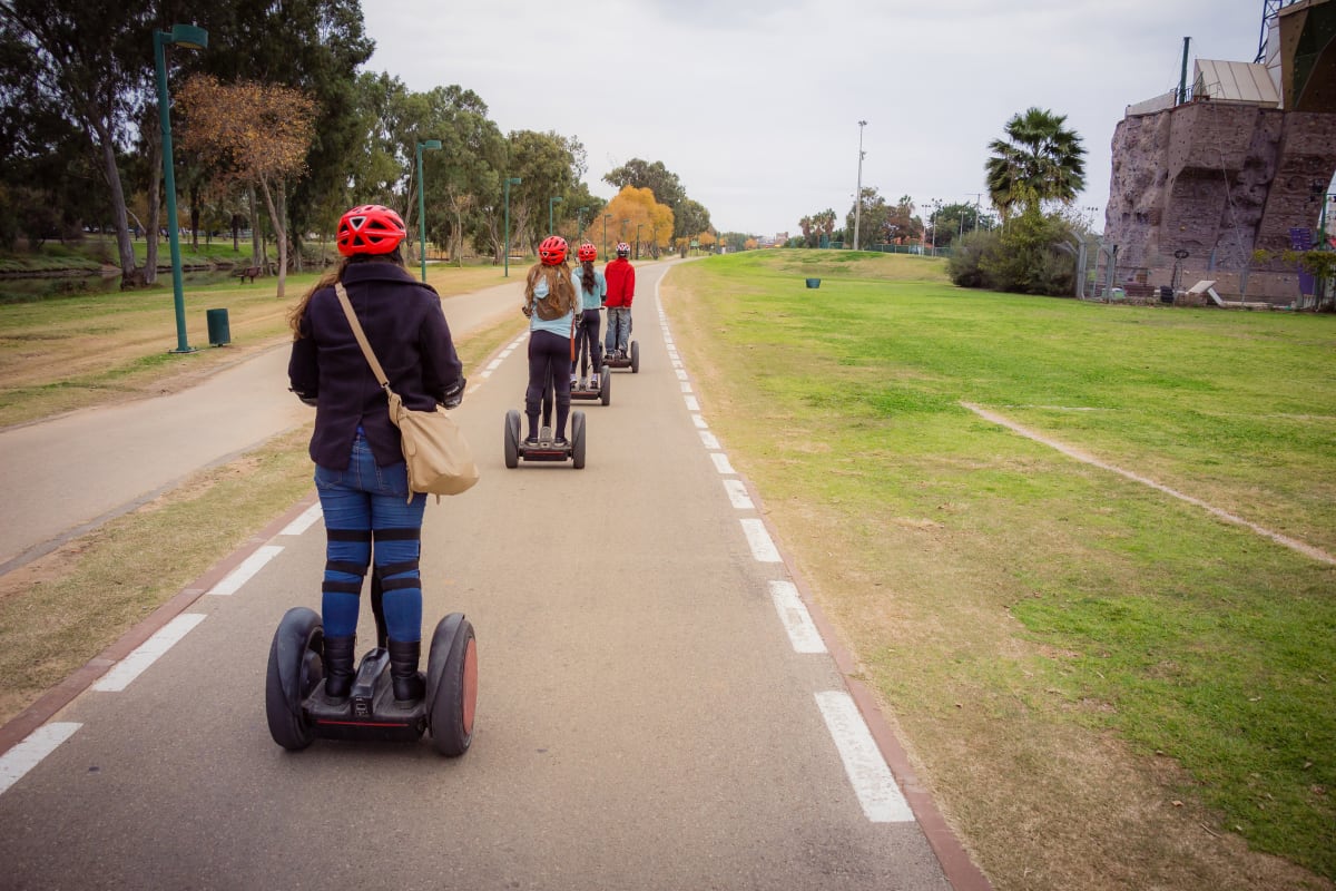 segways tour in park