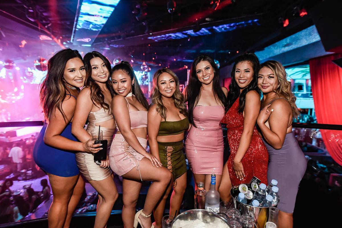 Drai's nightclub VIP hen