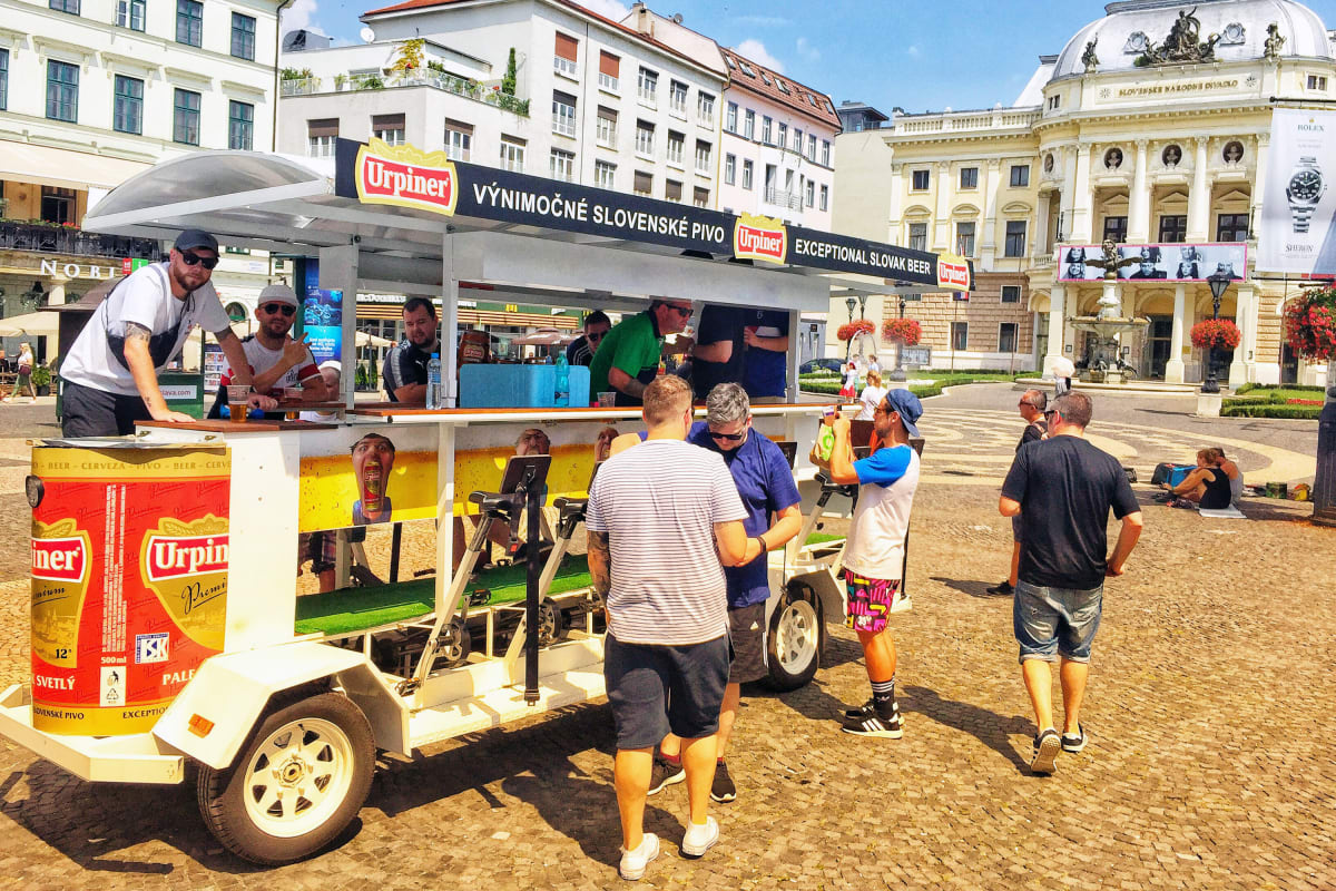 Beer Bike bratislava