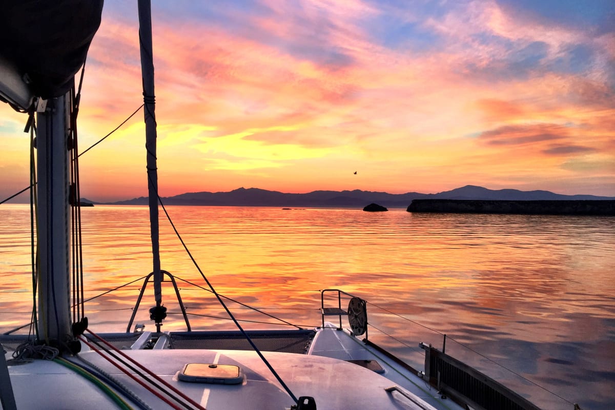 sunset catamaran experience