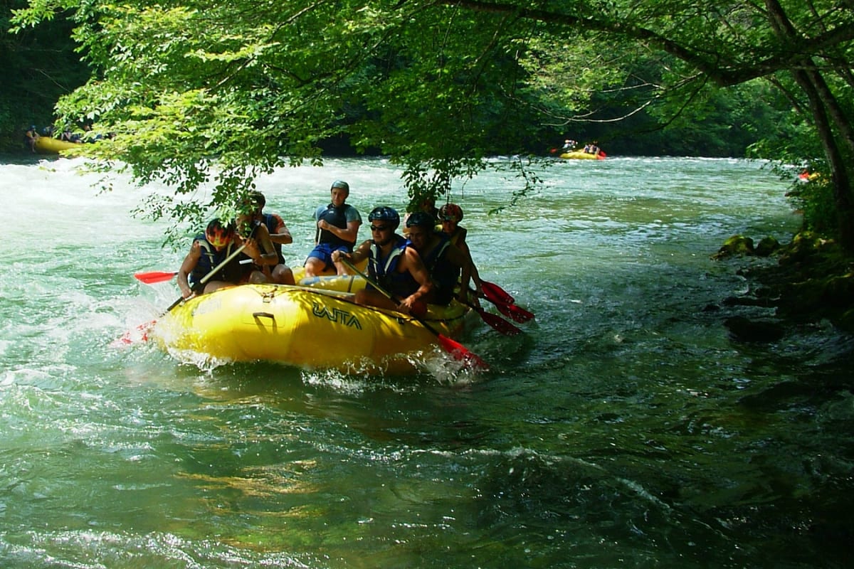 Mreznica White Water River Rafting, Huck Finn Adventure