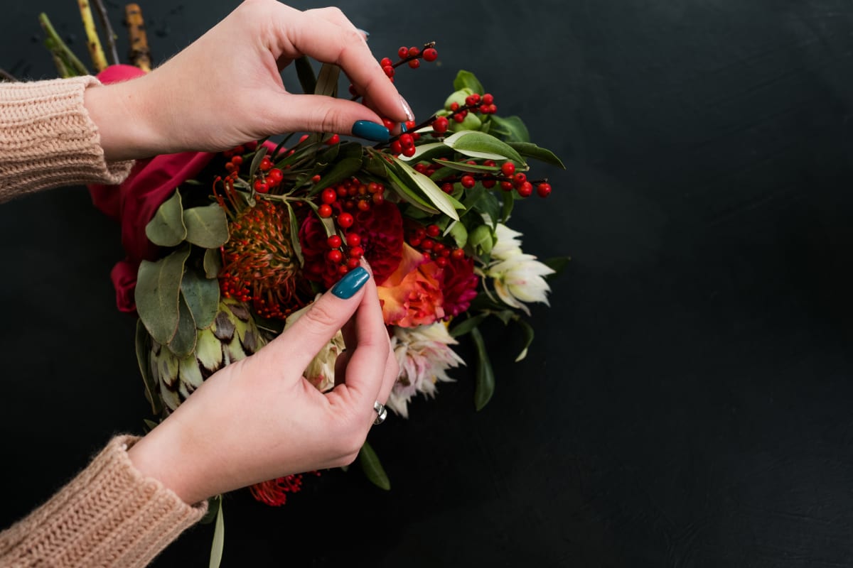Ikebana concept