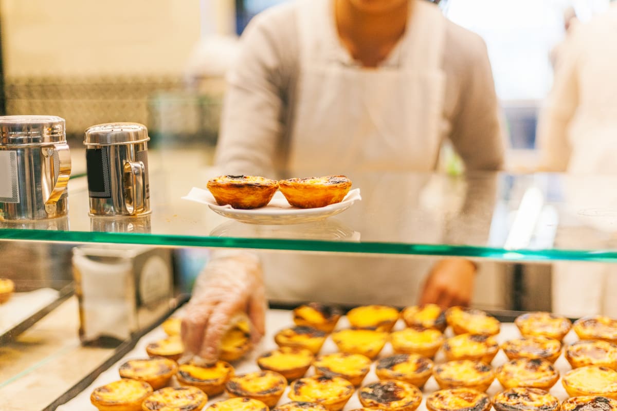 lisbon egg tart shop