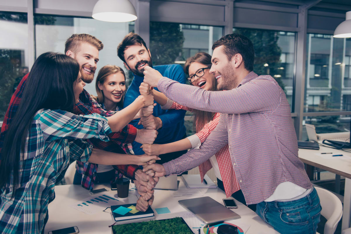 team building in office