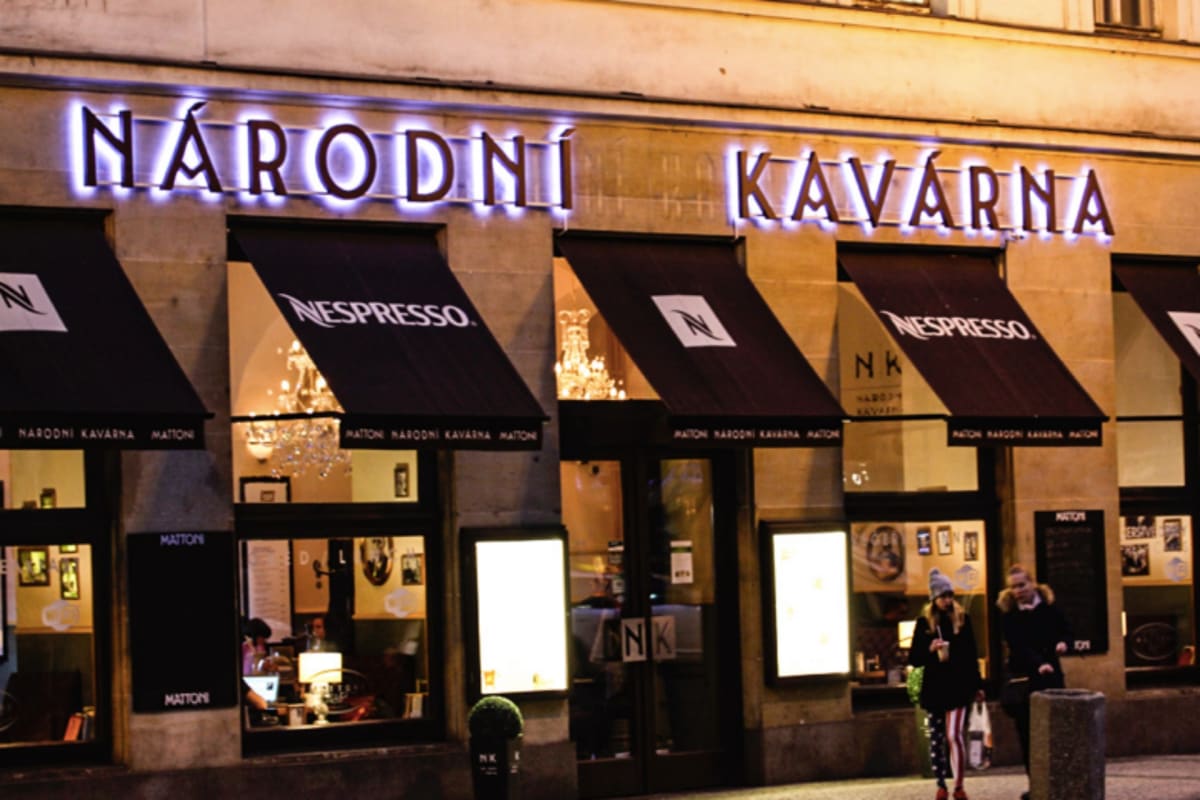 Narodni Kavarna - Outside