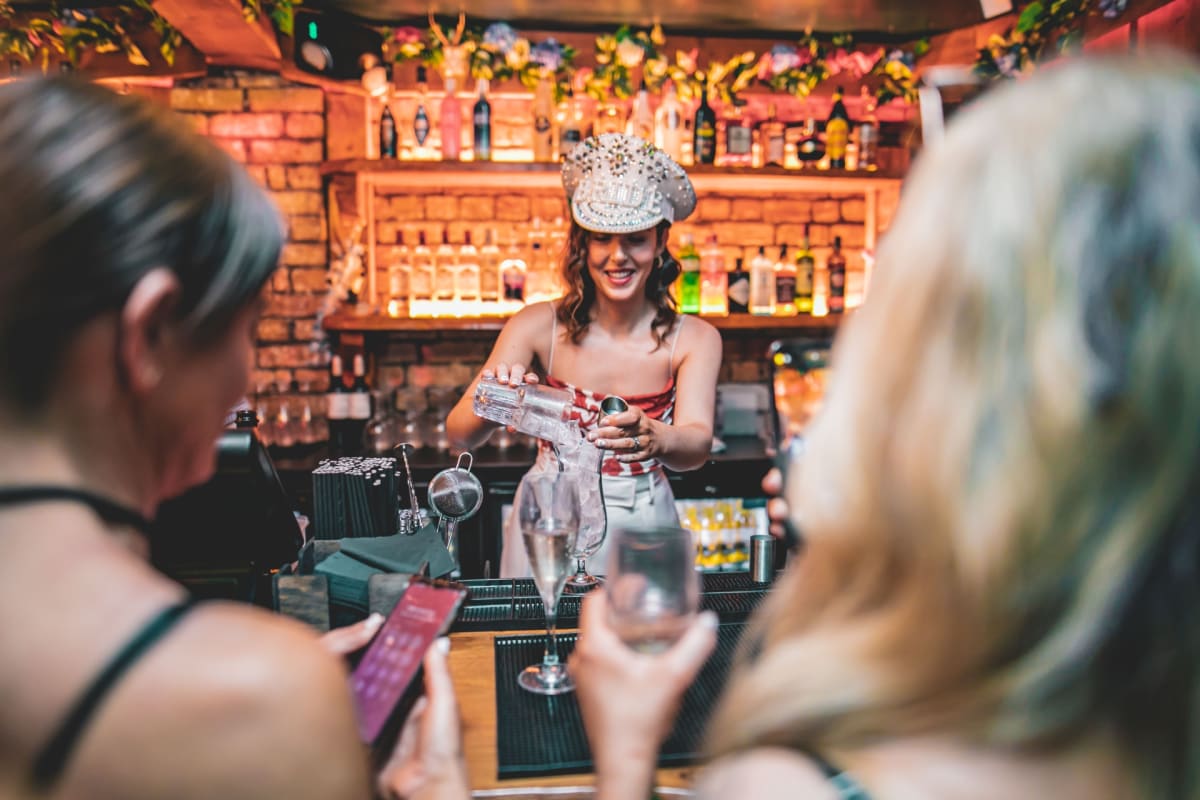 cocktail making