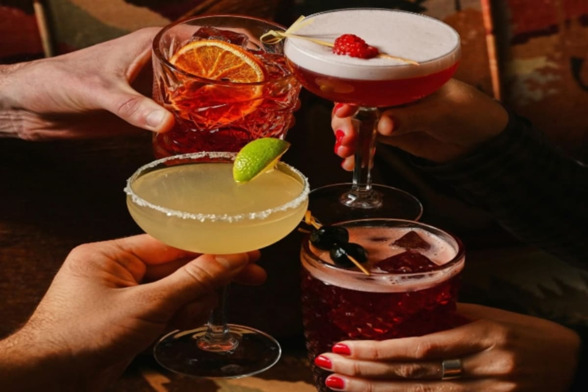 cocktail making