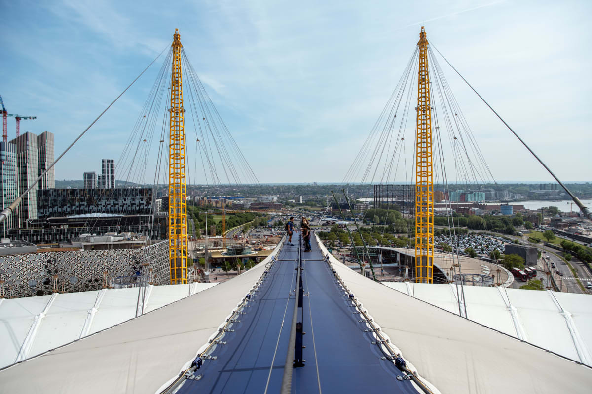 Up at The O2 new