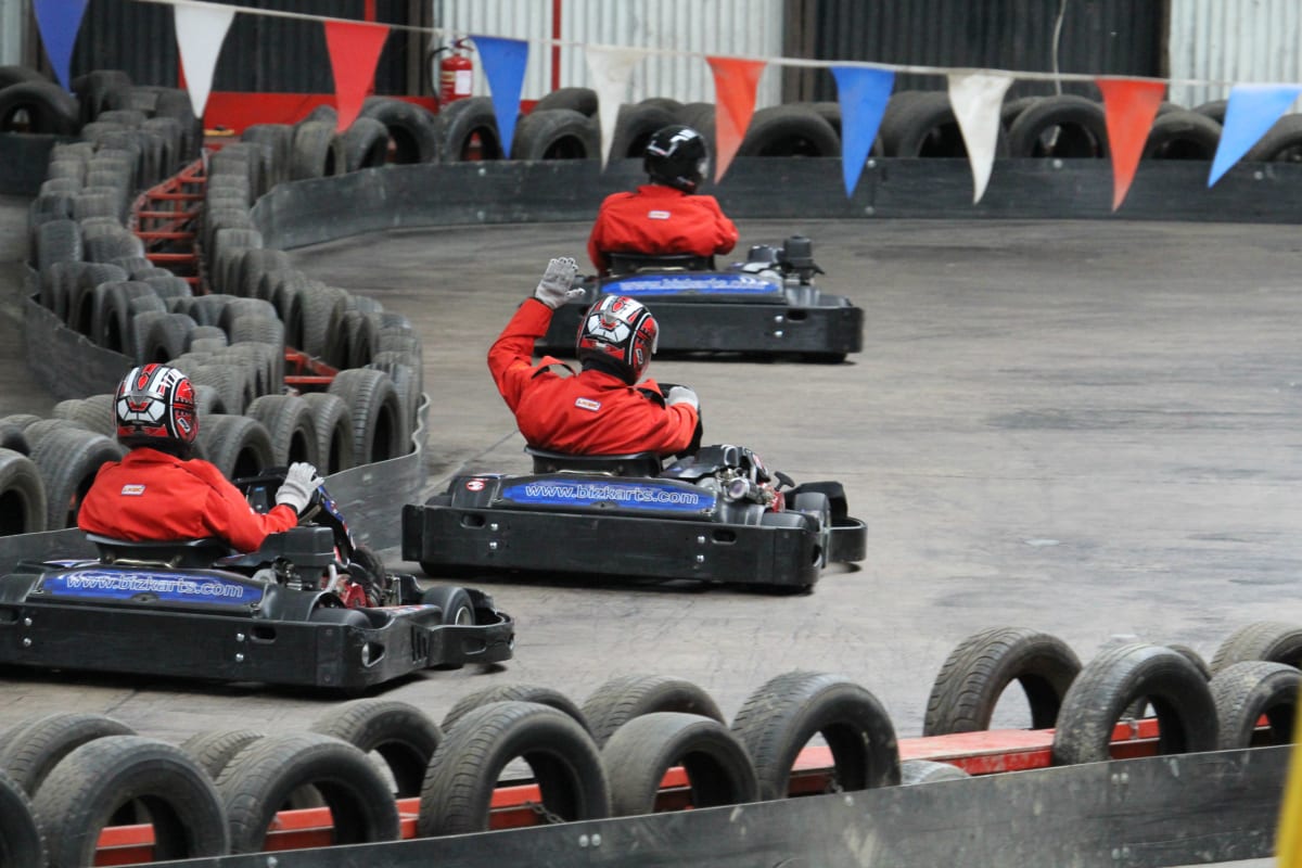 Teamworks karting - indoor track