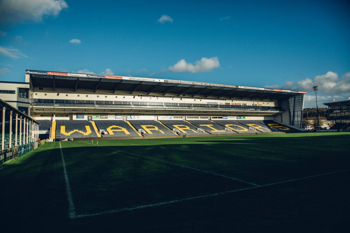 Sixways stadium - Inside stadium