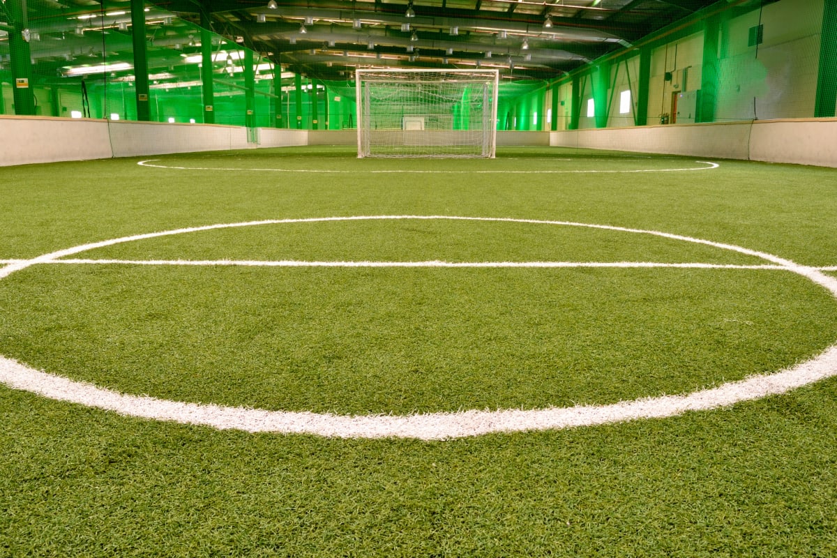 indoor football pitch