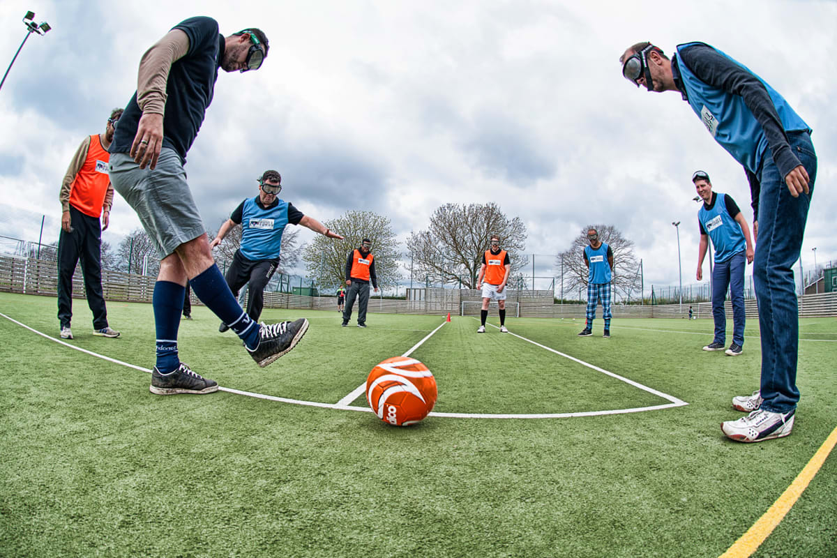 Binocular football stag group