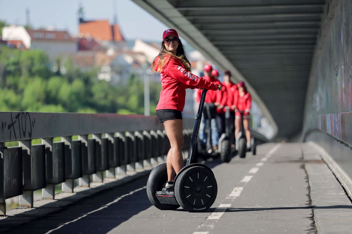 Segway through Bratislava