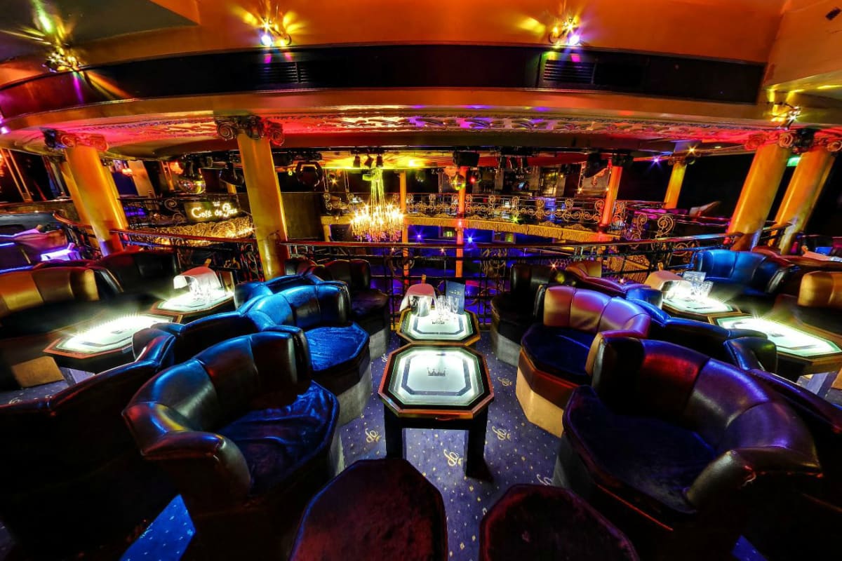 cafe de paris - upper floor - interior