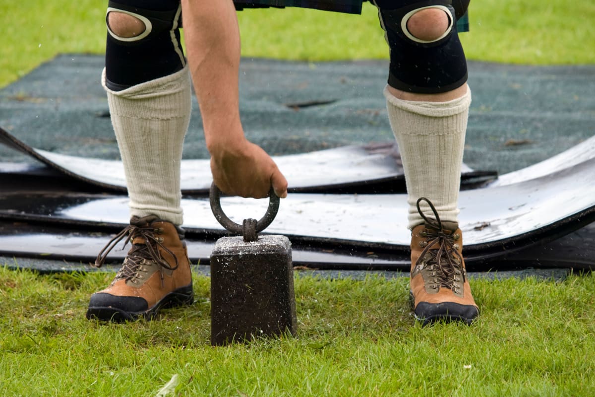 Highland games activity