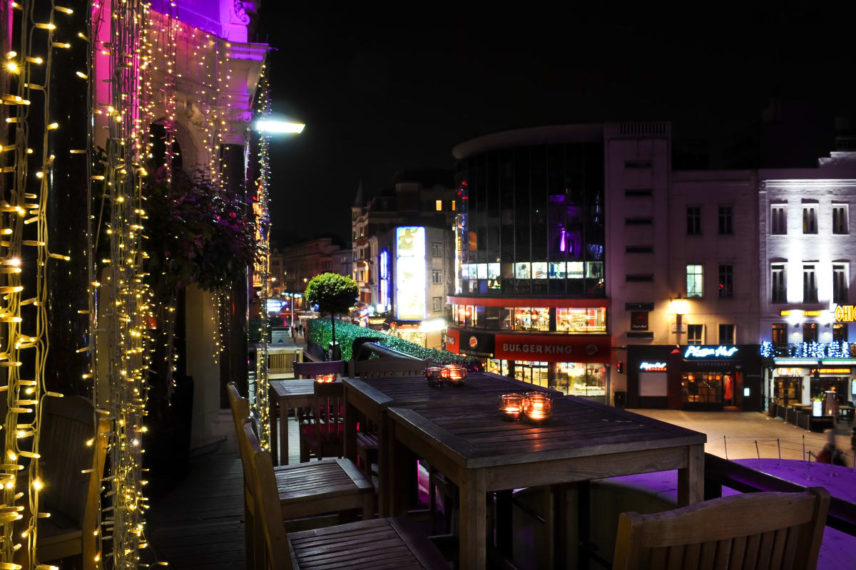 Ruby Blue Rooftop View