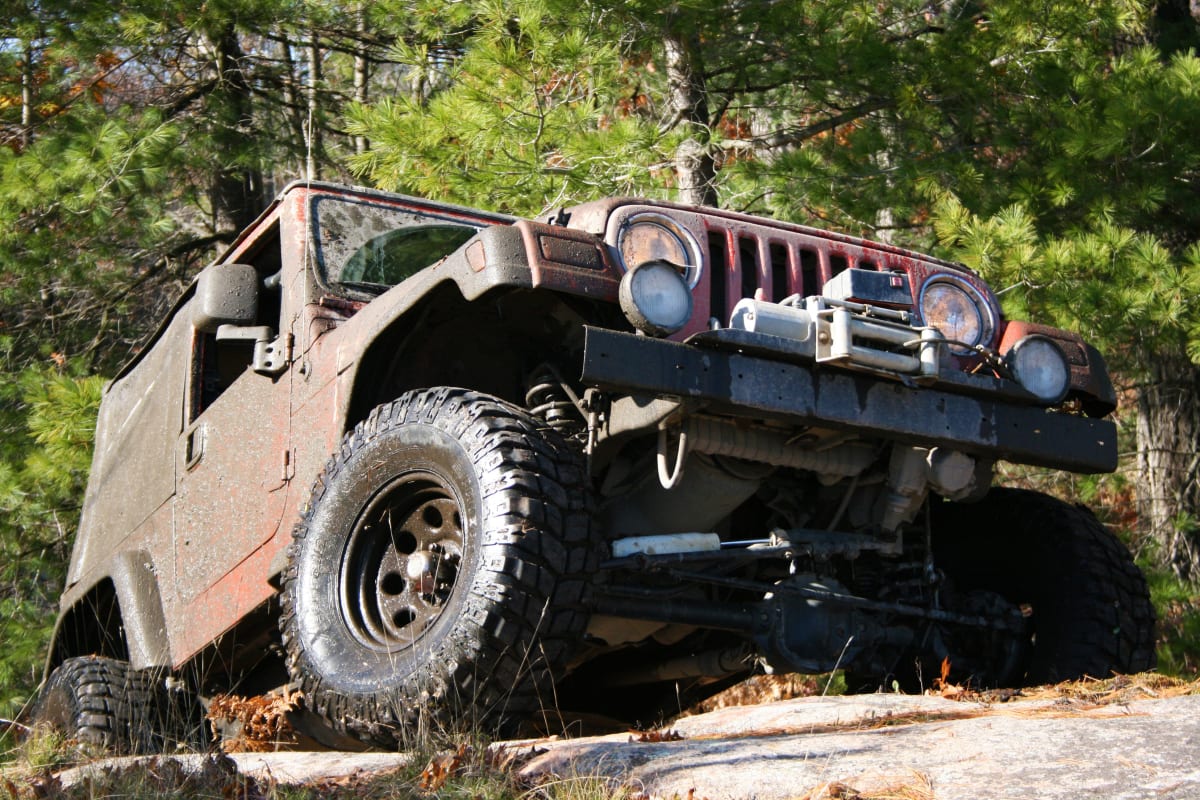 4x4 off road driving