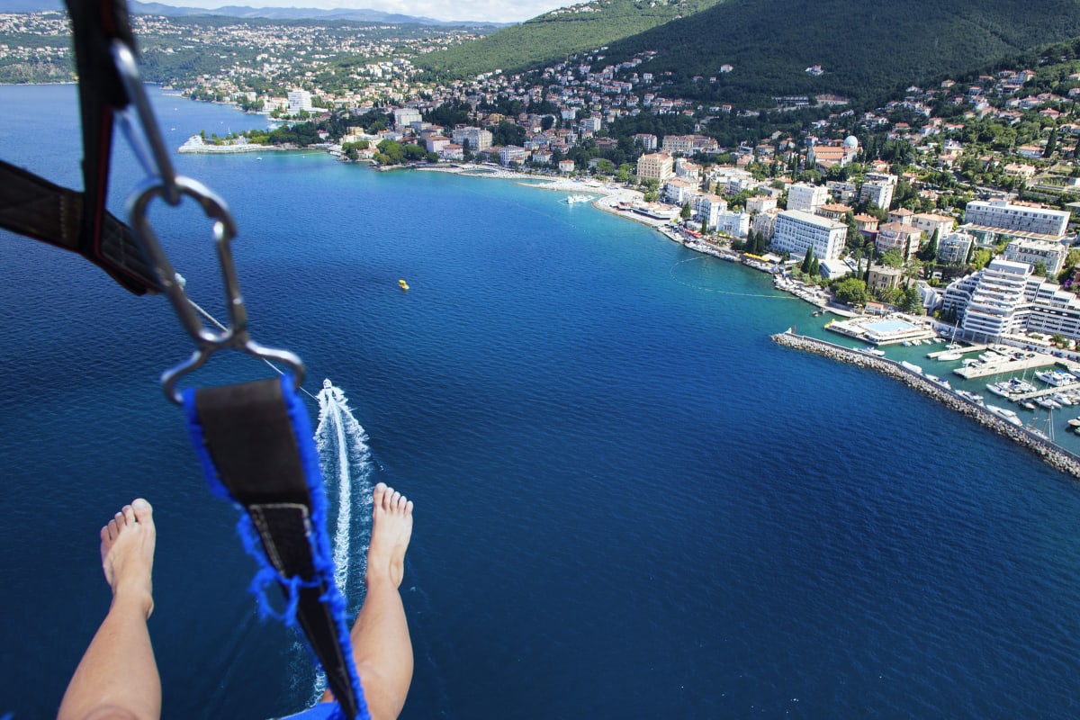 Parasailing