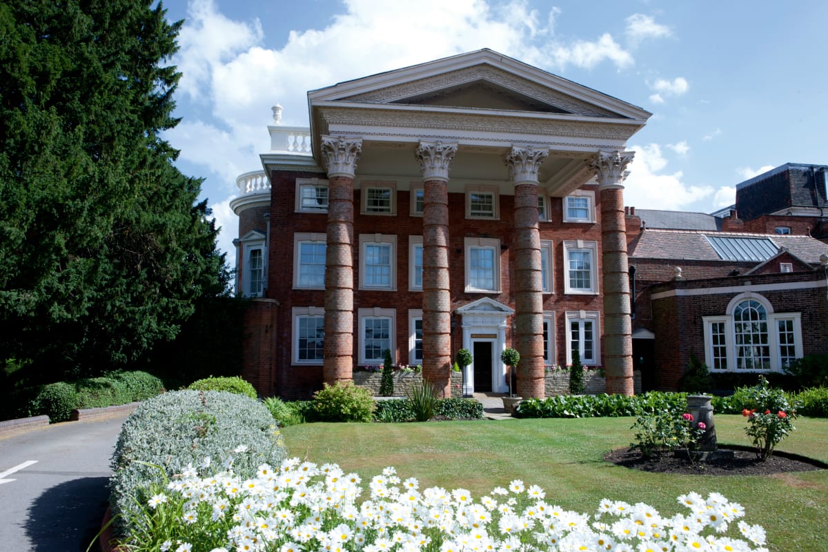 Hendon Hall - front of house