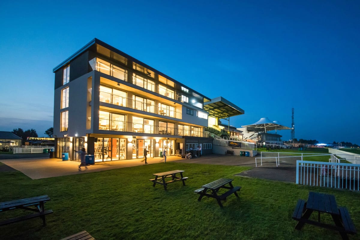 Bath Racecourse - exterior of venue