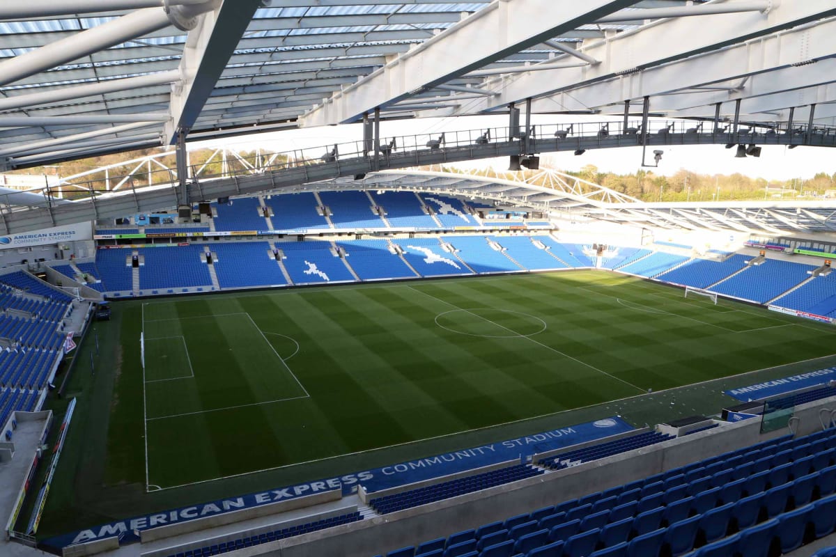 American Express Community Stadium - inside stadium