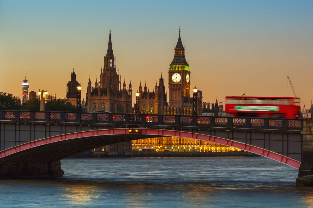 Lambeth Bridge, London