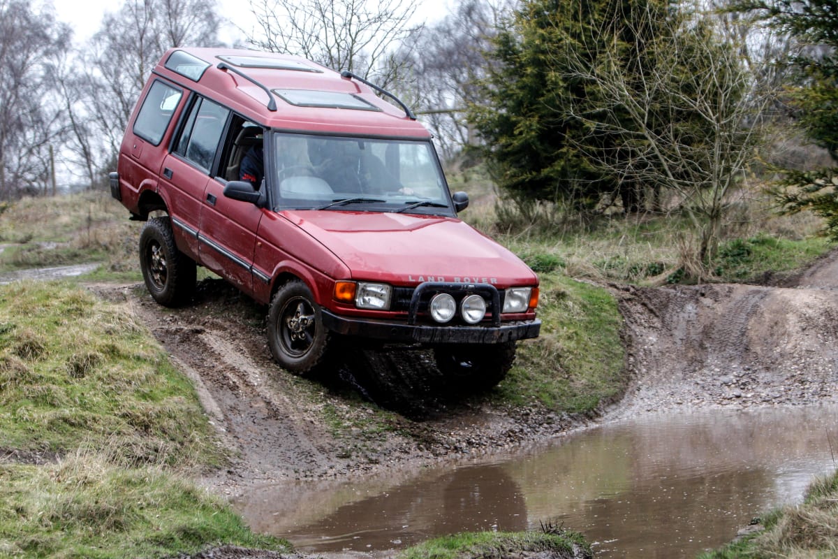 4x4 offroad driving